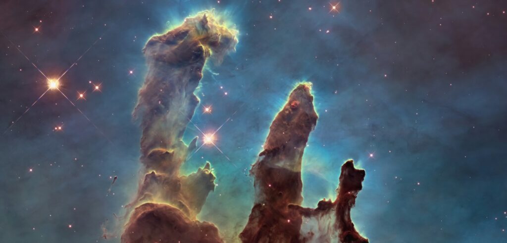 Eagle Nebula 'Pillars of Creation' picture taken by NASA's Hubble Telescope